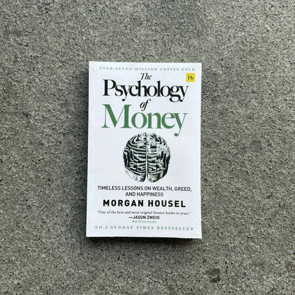 -The Psychology of Money Books for Adults, Timeless Lessons on Wealth, Greed Happiness Business Books..