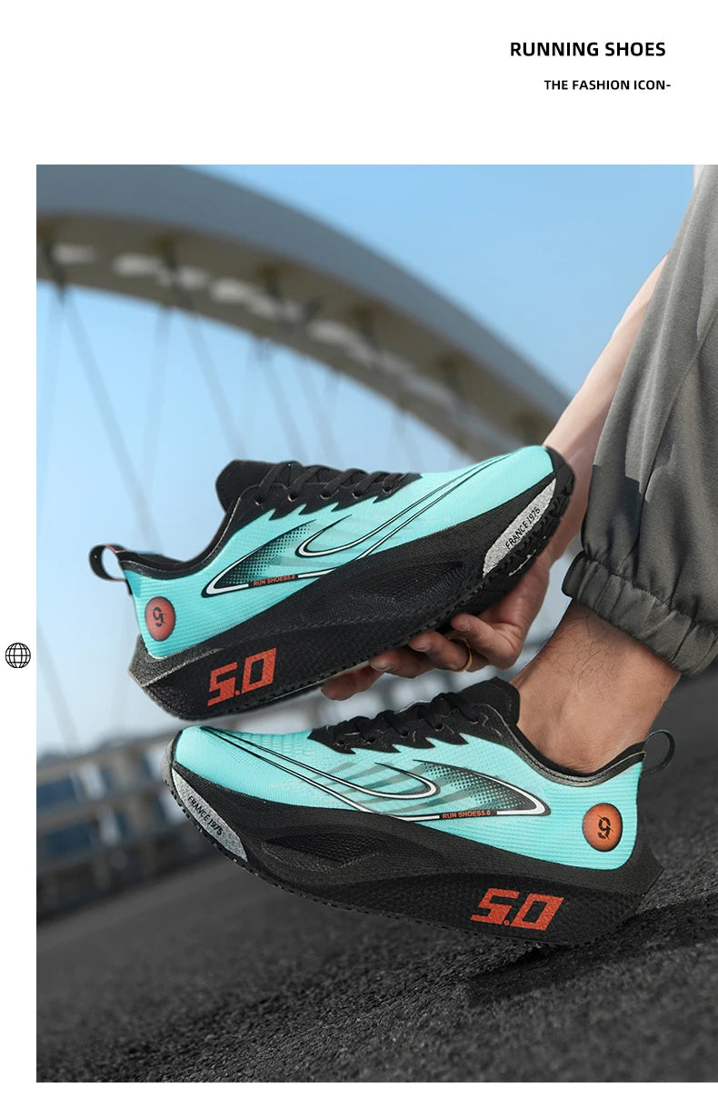 New Style Fashionable Sports Running shoes, Comfortable and Breathable Sports shoes for Men and Women, Outdoor walking shoes 10