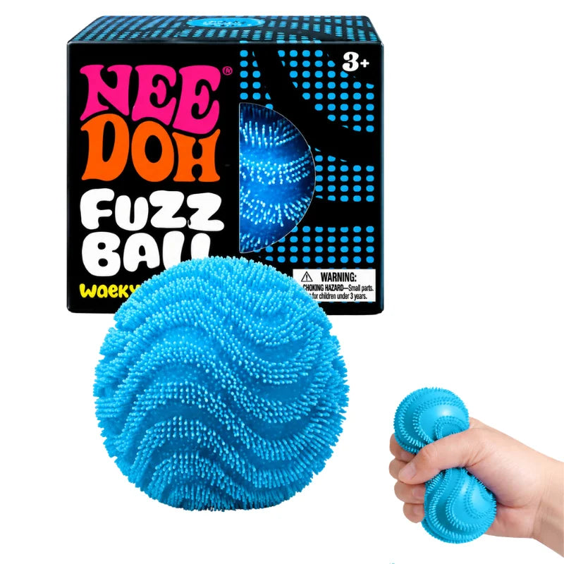 Nee Doh Fuzz Ball Blind Box Series Desktop Ornament Stress Relief Toys Suitable For People Under Pressure Fun Soft Stress Ball