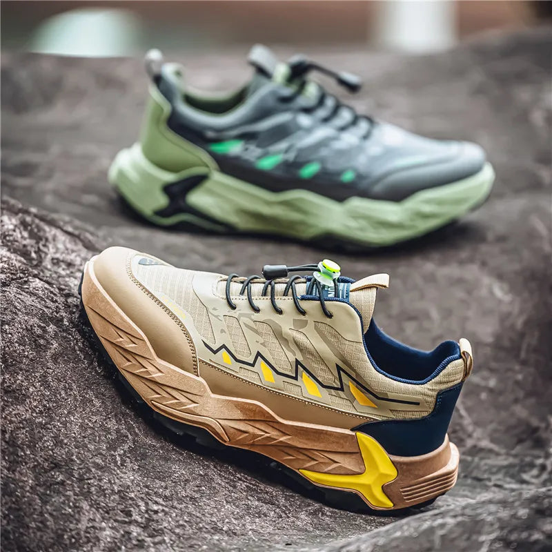 Original Men's Athletics Shoes Thick Sole Non-slip Running Sports Shoes Outdoor Versatile Casual Shoes for Men Zapatos De Hombre
