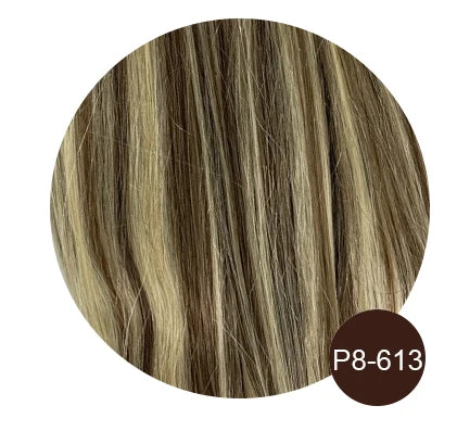 ITIP Hair Extension Human Hair for Women Straight Real Brazilian Human Hair 50 Strands Pre-bonded Highlight ITIP Hair Extensions