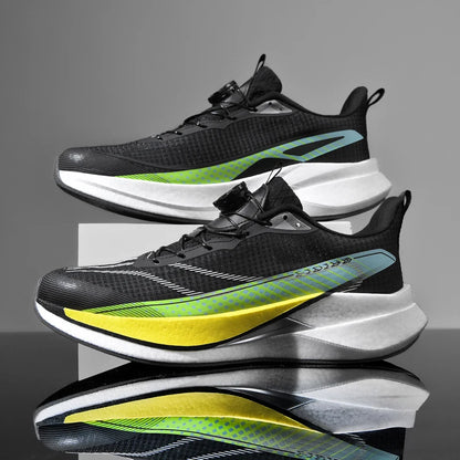 Sneakers﻿ Men Sports Carbon Board Speciality Breathable Lightweight Women's Comfortable Athletic Nonskid Marathon Running Shoe