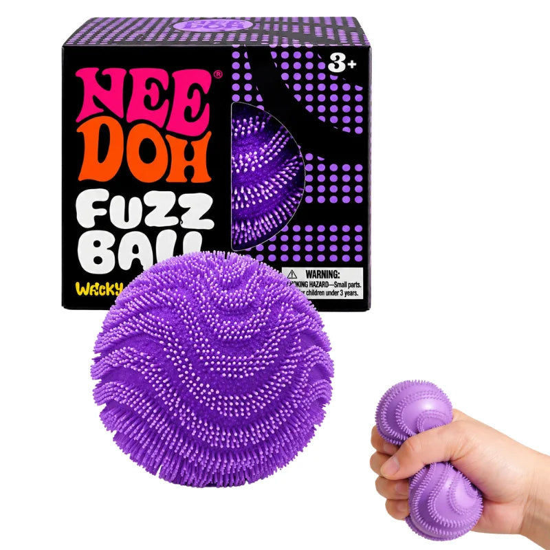 Nee Doh Fuzz Ball Blind Box Series Desktop Ornament Stress Relief Toys Suitable For People Under Pressure Fun Soft Stress Ball