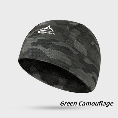 Cooling Skull Cap Helmet Lining Breathable Sweat Wicking Cycling Sports Running Hat Comfortable Outdoor Hiking Cap Quick Dry Cap