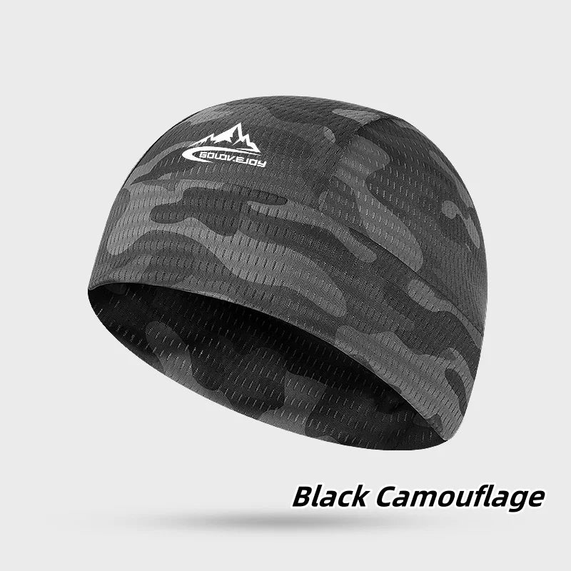 Cooling Skull Cap Helmet Lining Breathable Sweat Wicking Cycling Sports Running Hat Comfortable Outdoor Hiking Cap Quick Dry Cap