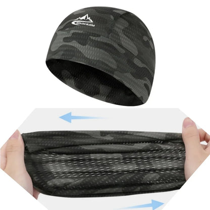 Quick Dry Breathable Fishing Cap Sunhat Anti-UV Sport Hat Helmet Liner Sweat Cap Outdoor Cycling Bike MTB Running Hat Head Scarf - Fitmora™